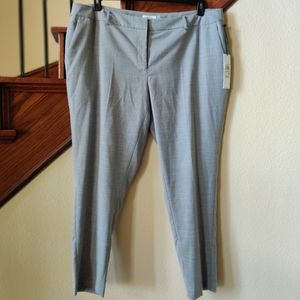 Calvin Klein Gray Dress Pants 18W no tags